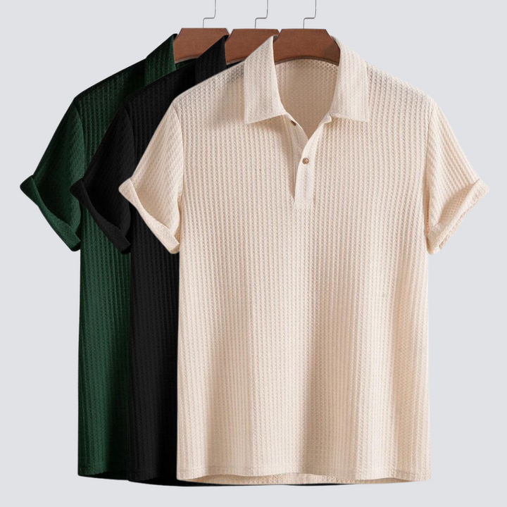 Milano Waffle Knit Polo