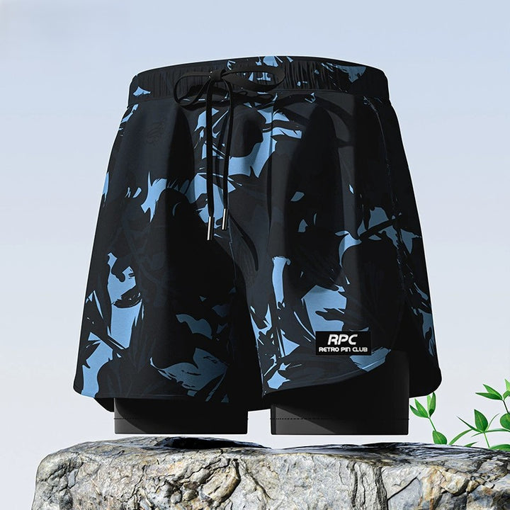 ZEKE | SIDE-SPLIT SWIM SHORTS