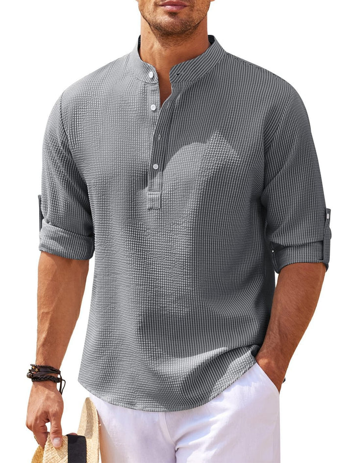 MASSIMO | HENLEY SHIRT