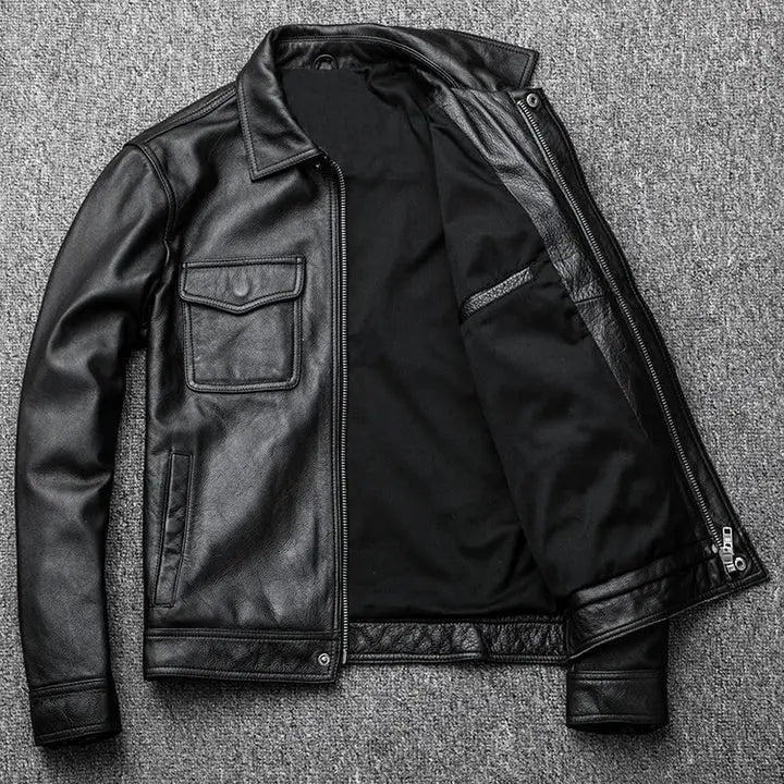 KEVIN | FAUX LEATHER JACKET