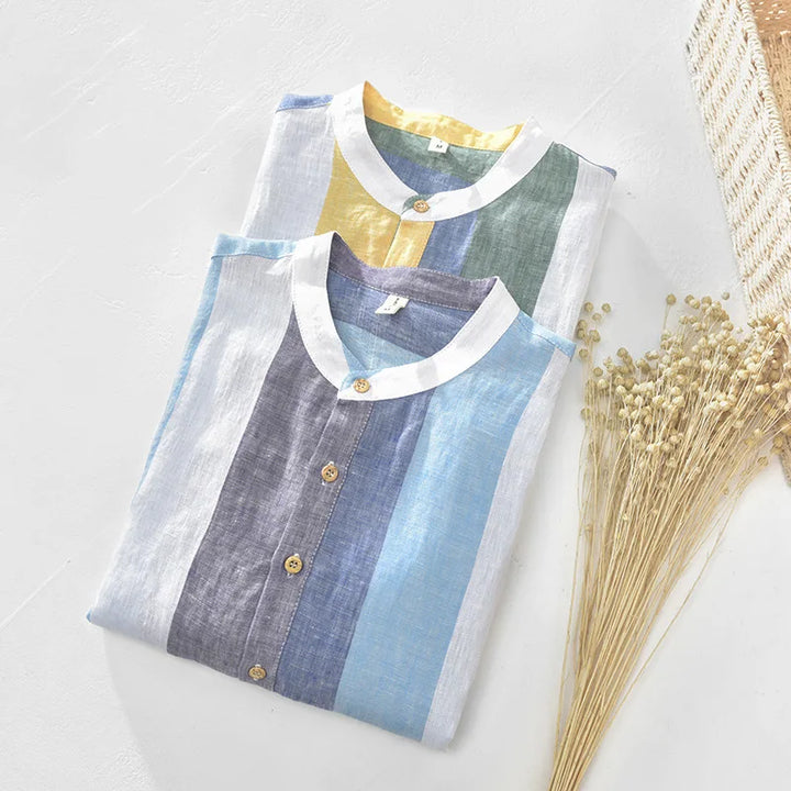 Santorini Linen Shirt