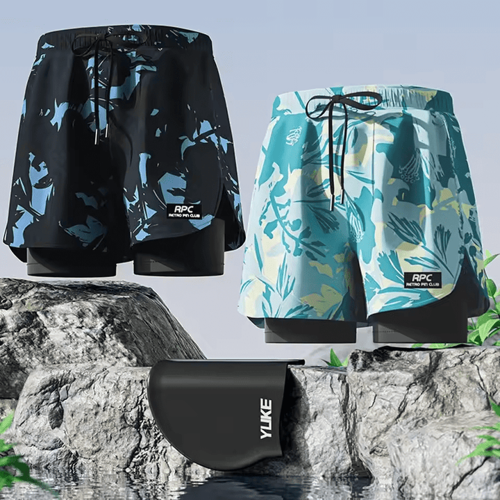 TEX | MULTI-FUNCTIONAL SWIM SHORTS