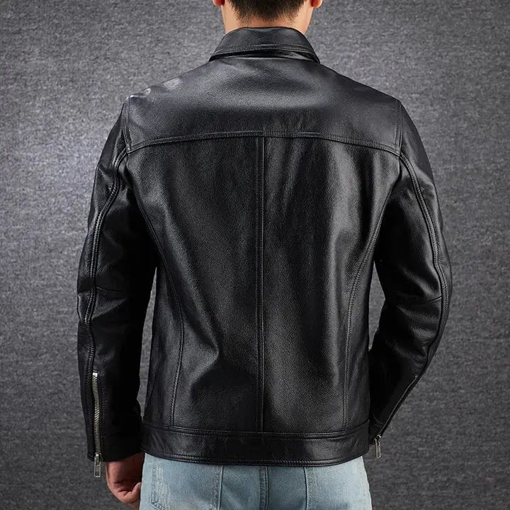 KEVIN | FAUX LEATHER JACKET