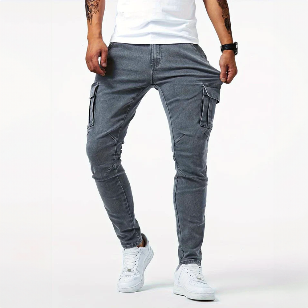 Urban Denim Cargo Jeans